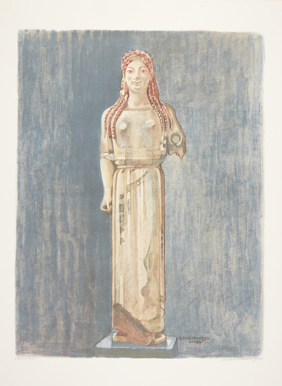 Kore grego arcaico (Atenas) de Marie Henriques