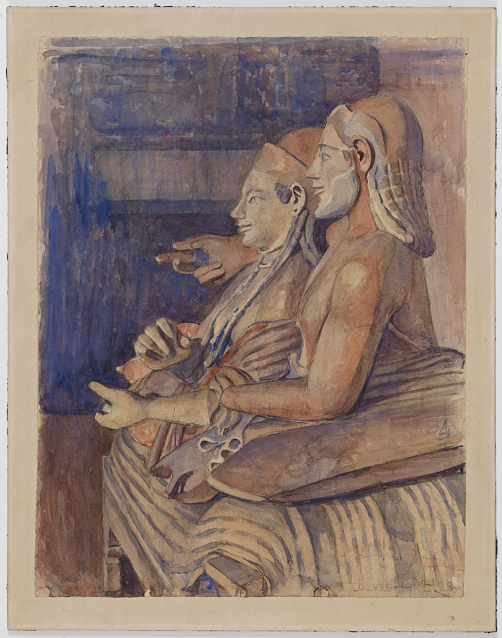 Sarcófago etrusco no Louvre de Marie Henriques