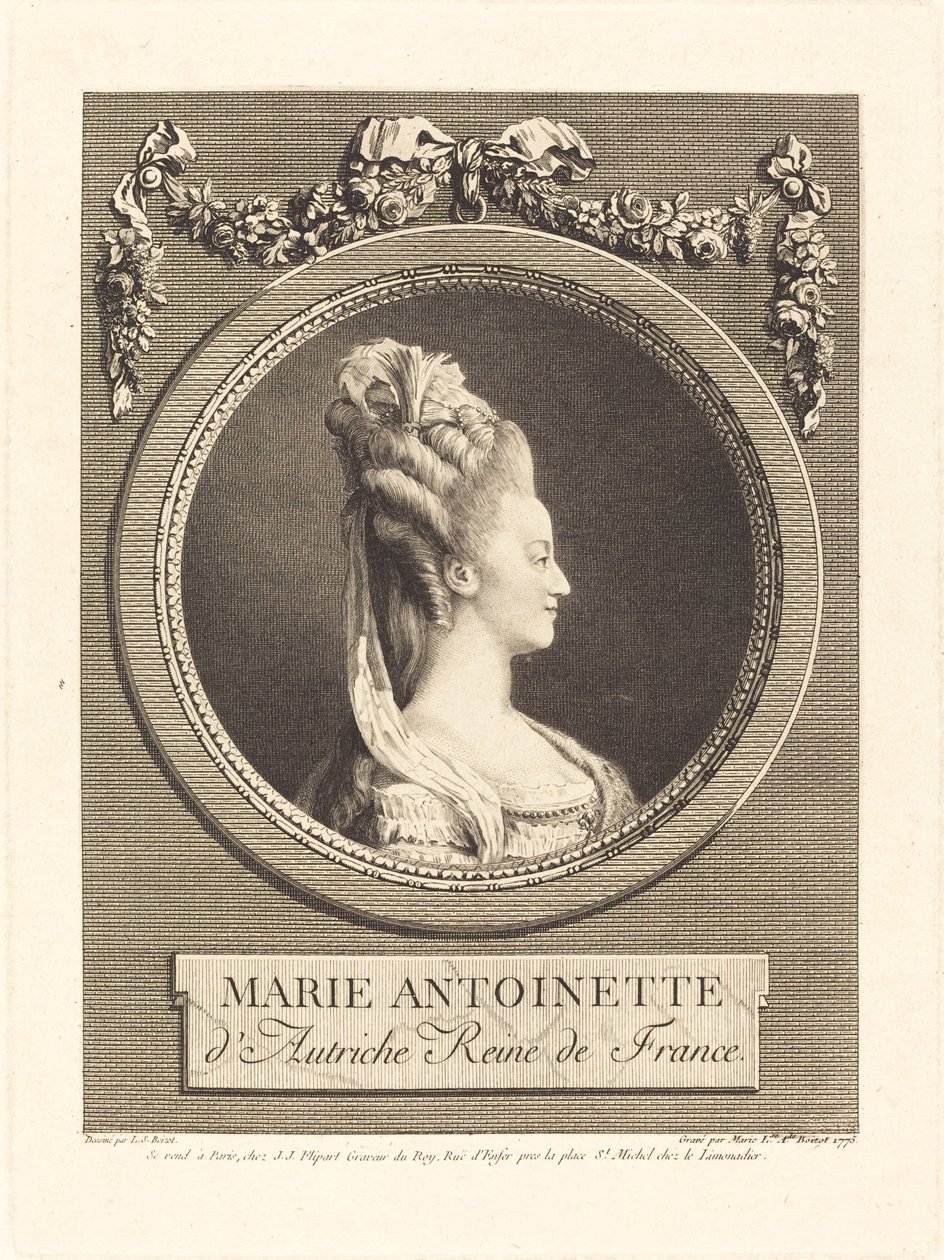 Maria Antonieta de Marie Louise Adelaide Boizot after Louis Simon Boizot