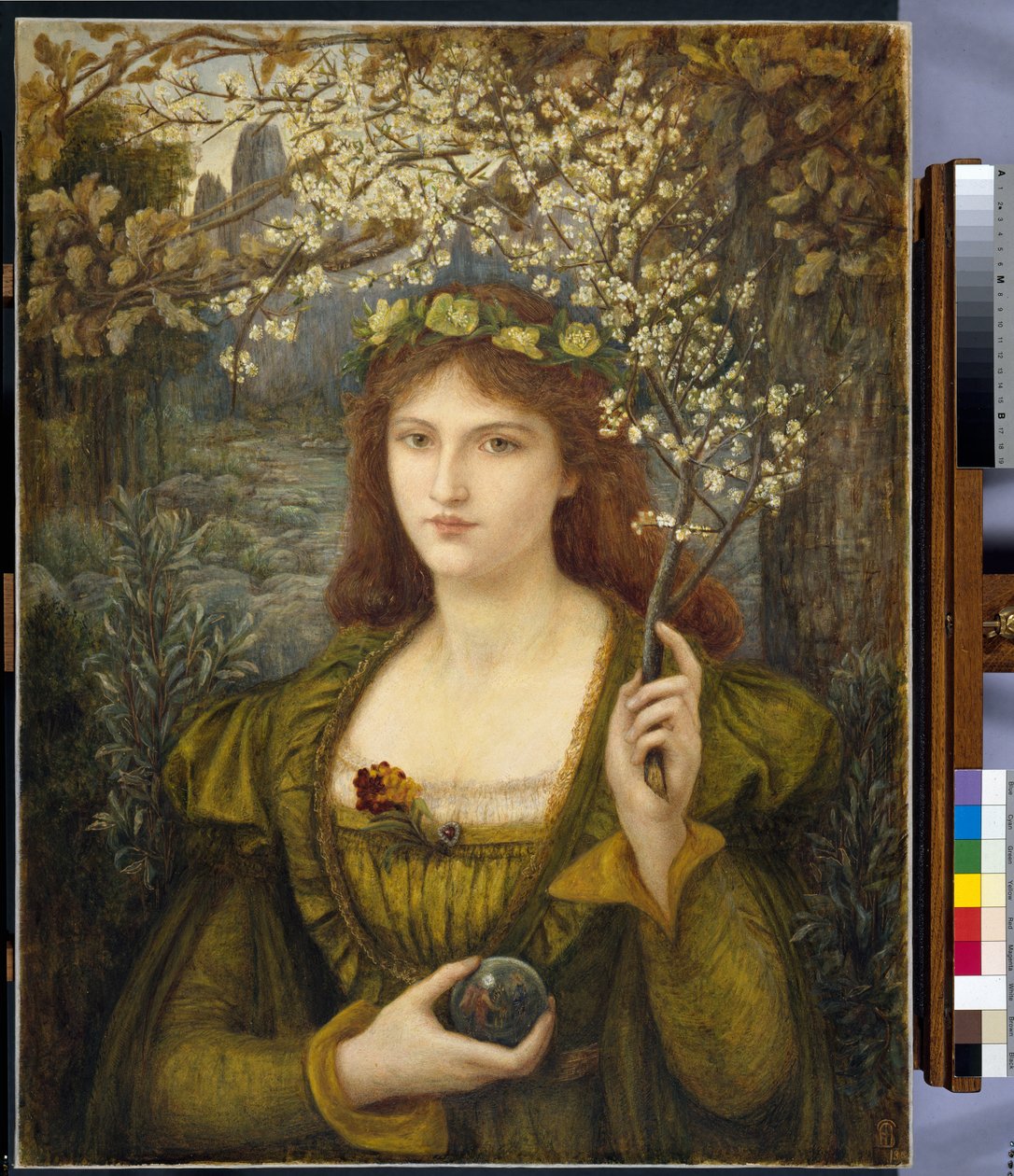 Madonna Pietra Degli Scrovigni de Marie Spartali Stillman