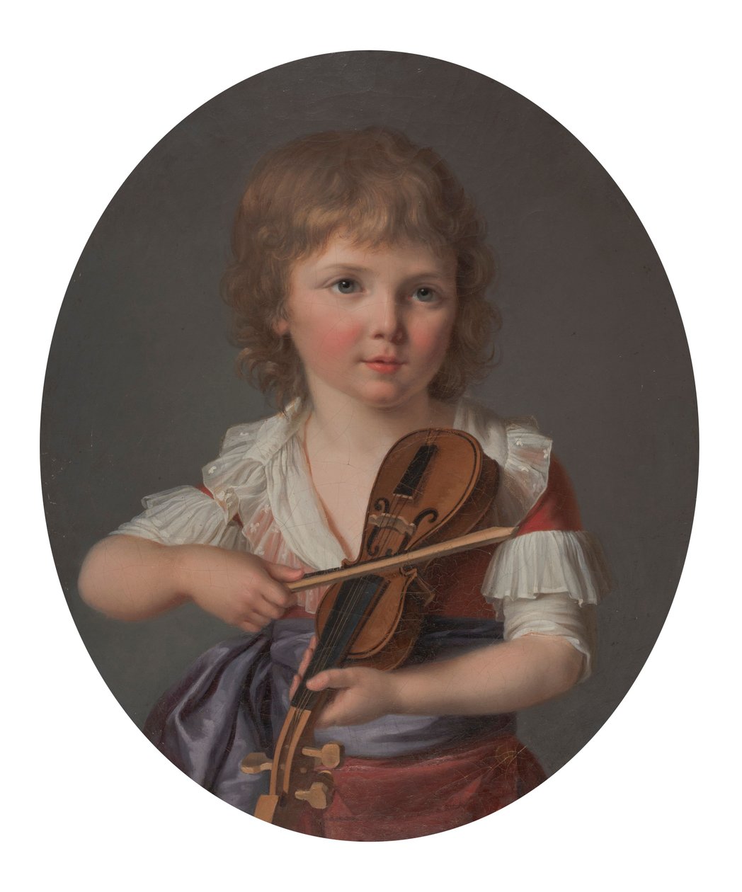 Mestre Henri Gabiou tocando violino de Marie Victoire Lemoine