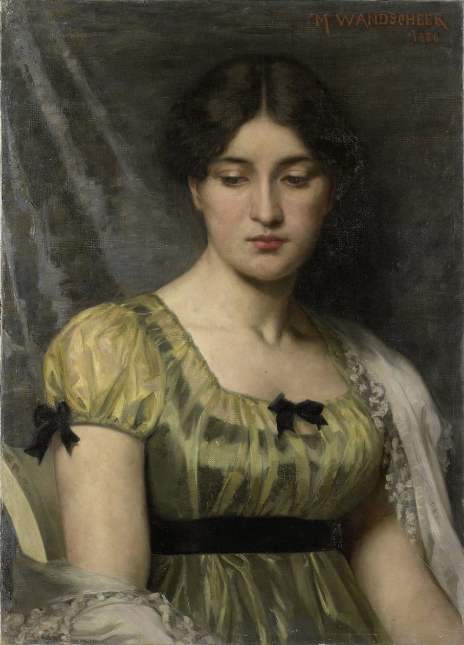 Retrato de uma Mulher de Marie Wandscheer