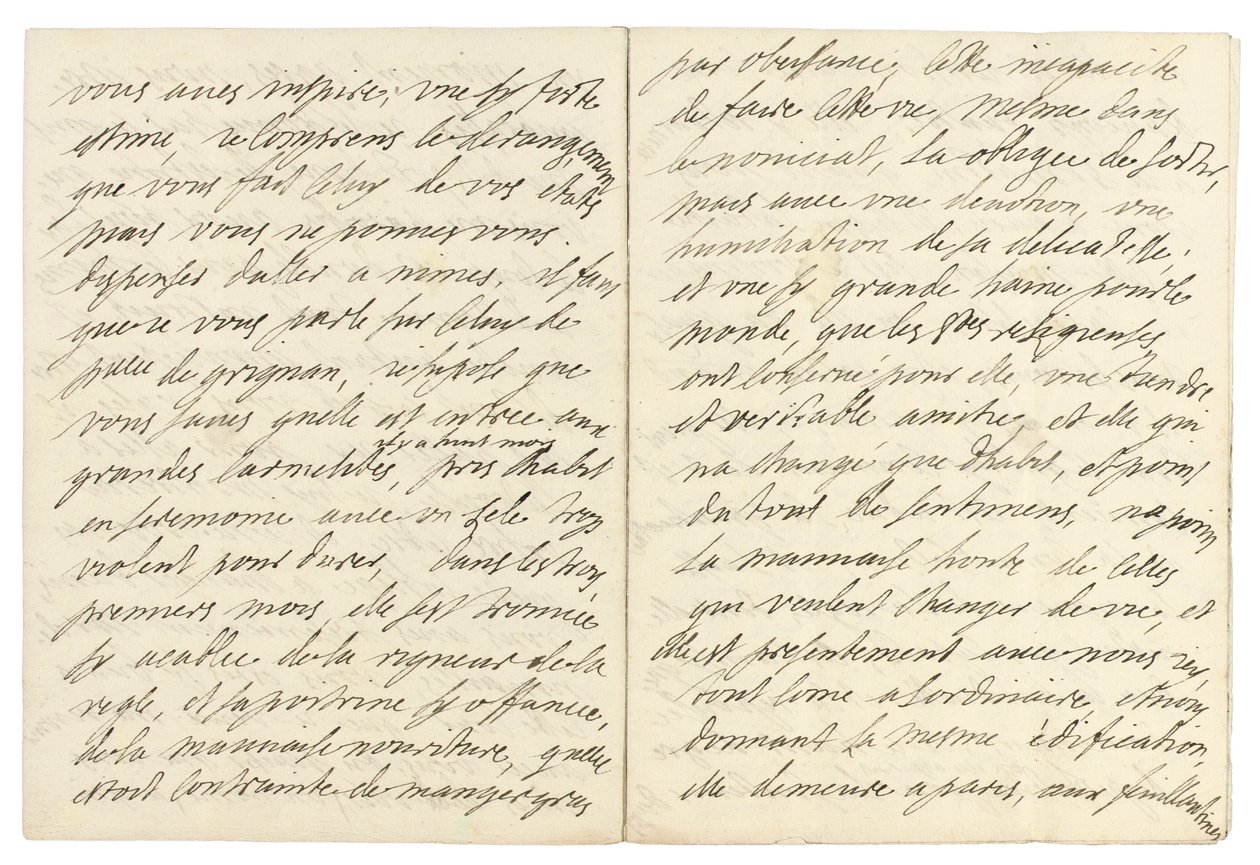 Carta de autógrafos para Philippe Moulceau, Livry, 25 de outubro de 1686 de Marie de Rabutin Chantal Sévigné