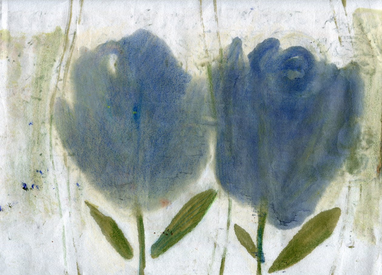 Tulipas azuis de Marina Falco