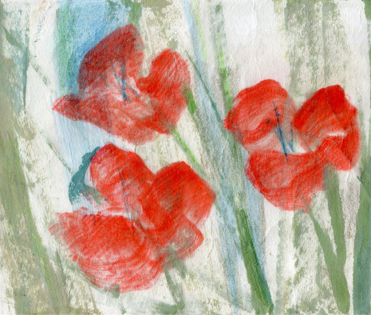 Flores vermelhas de Marina Falco