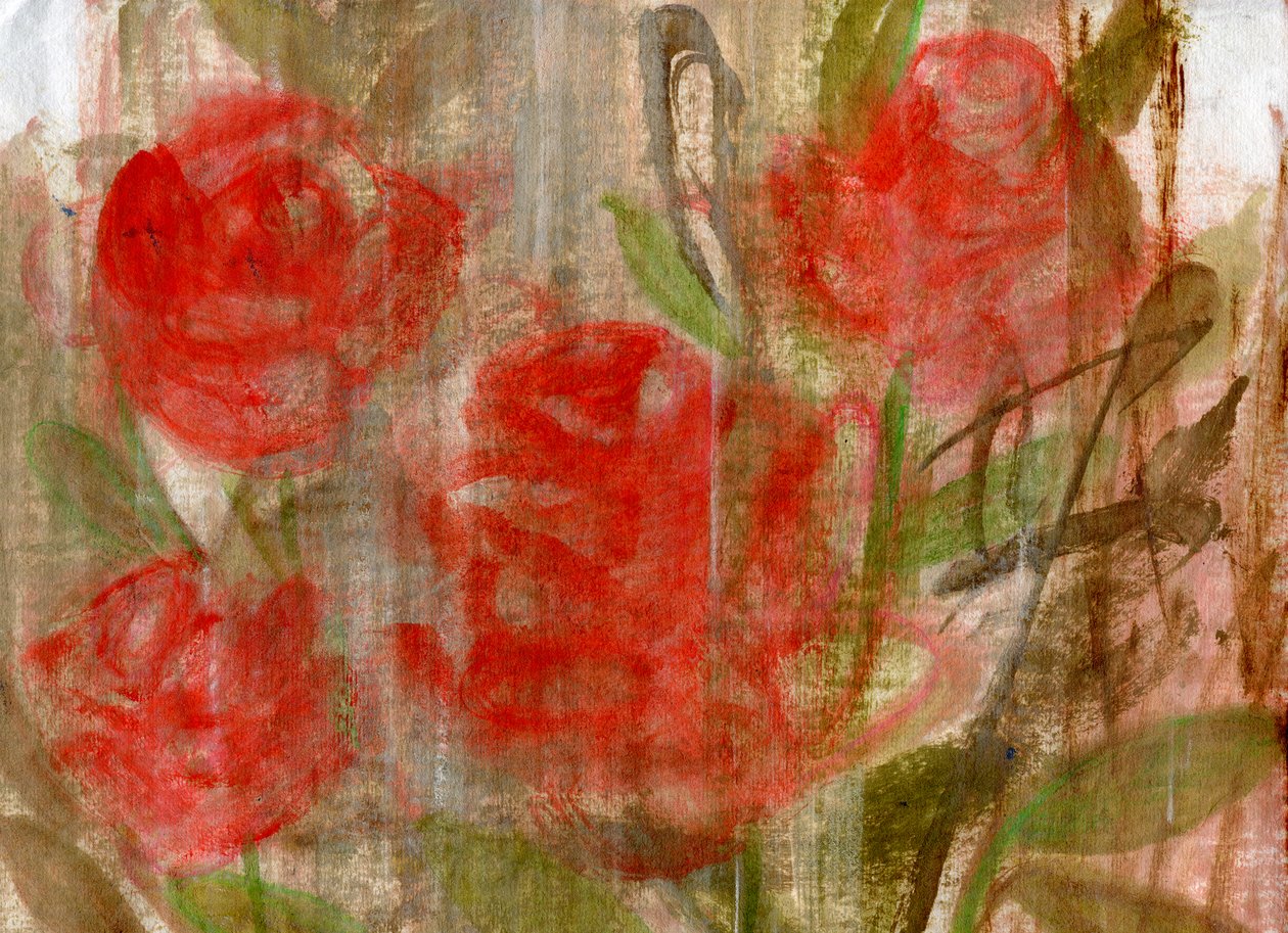 Rosas vermelhas de Marina Falco