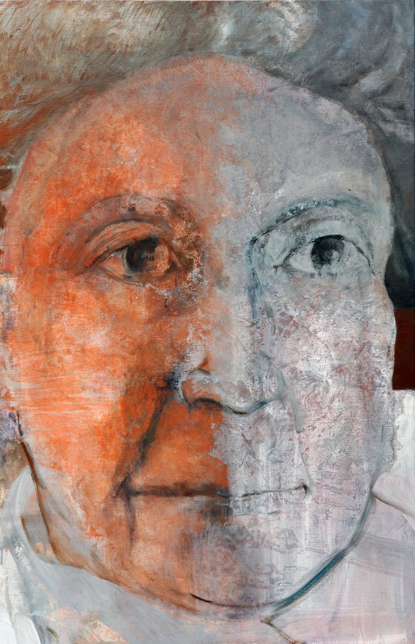 Vultus, 2014 (óleo sobre tela) de Marina Falco