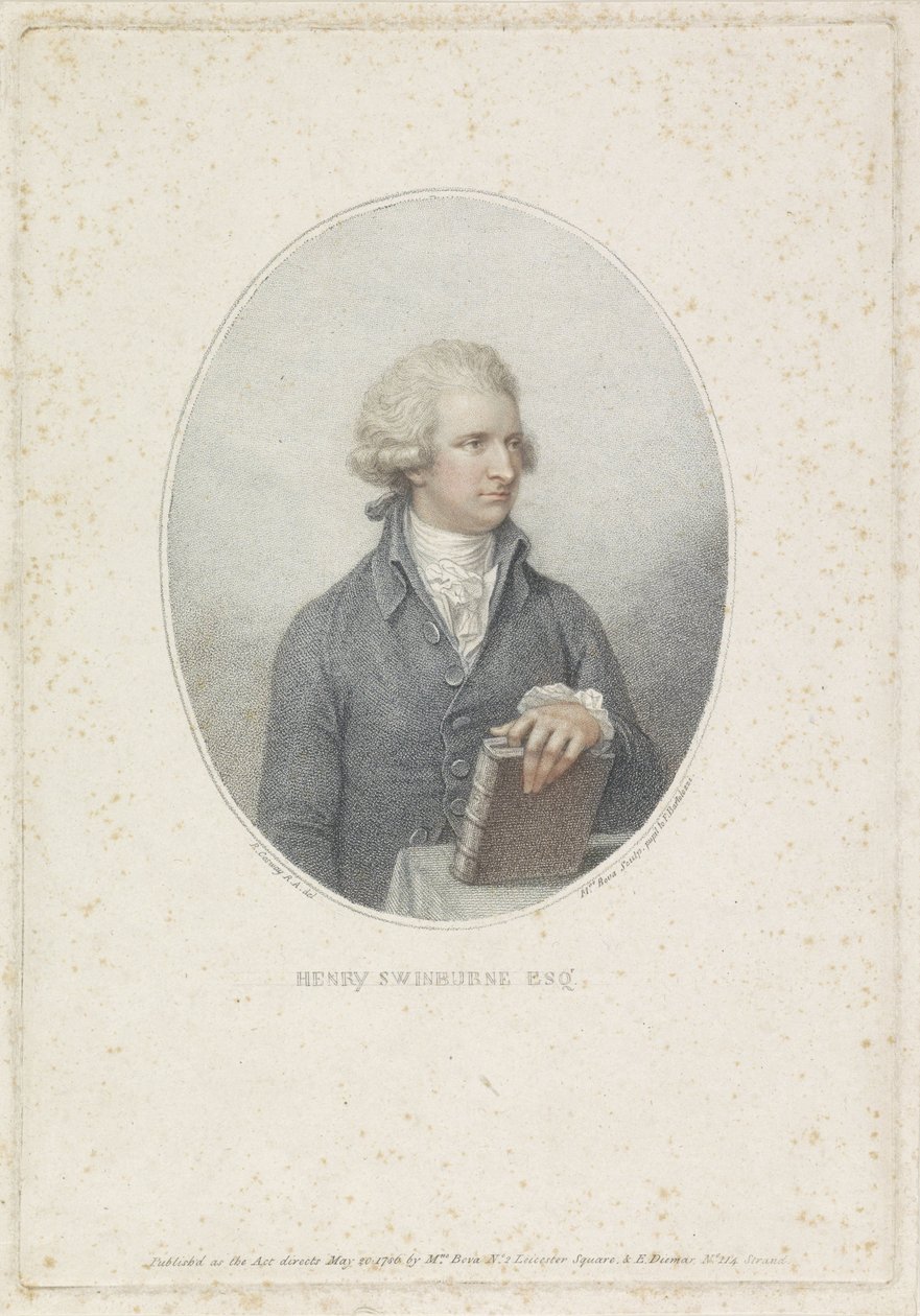 Retrato de Henry Swinburne de Marino Bovi