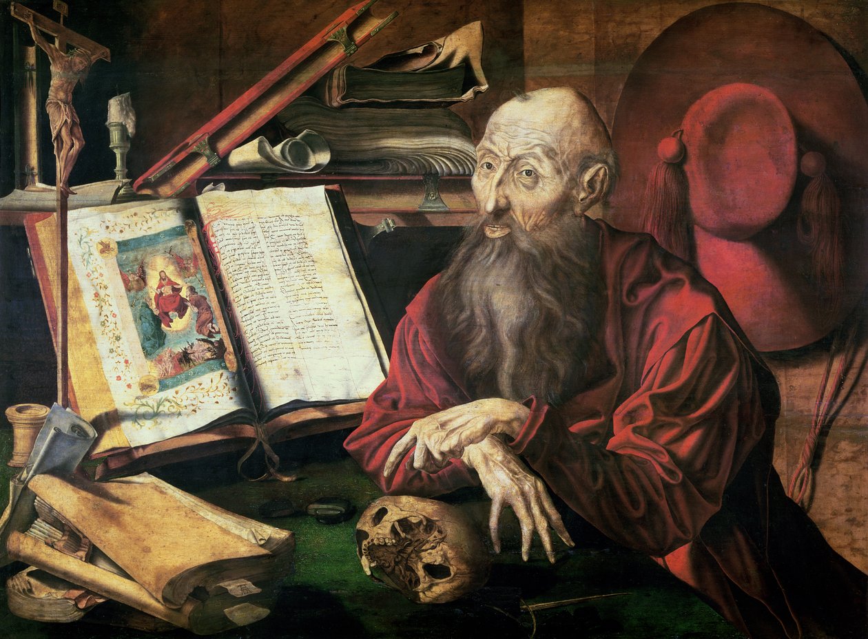 São Jerônimo, c.1540-50 de Marinus van Roejmerswaelen