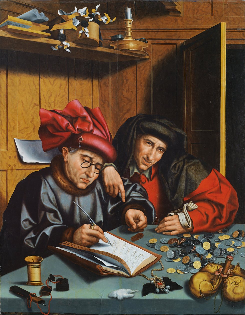 Os cambistas de Marinus van Roejmerswaelen