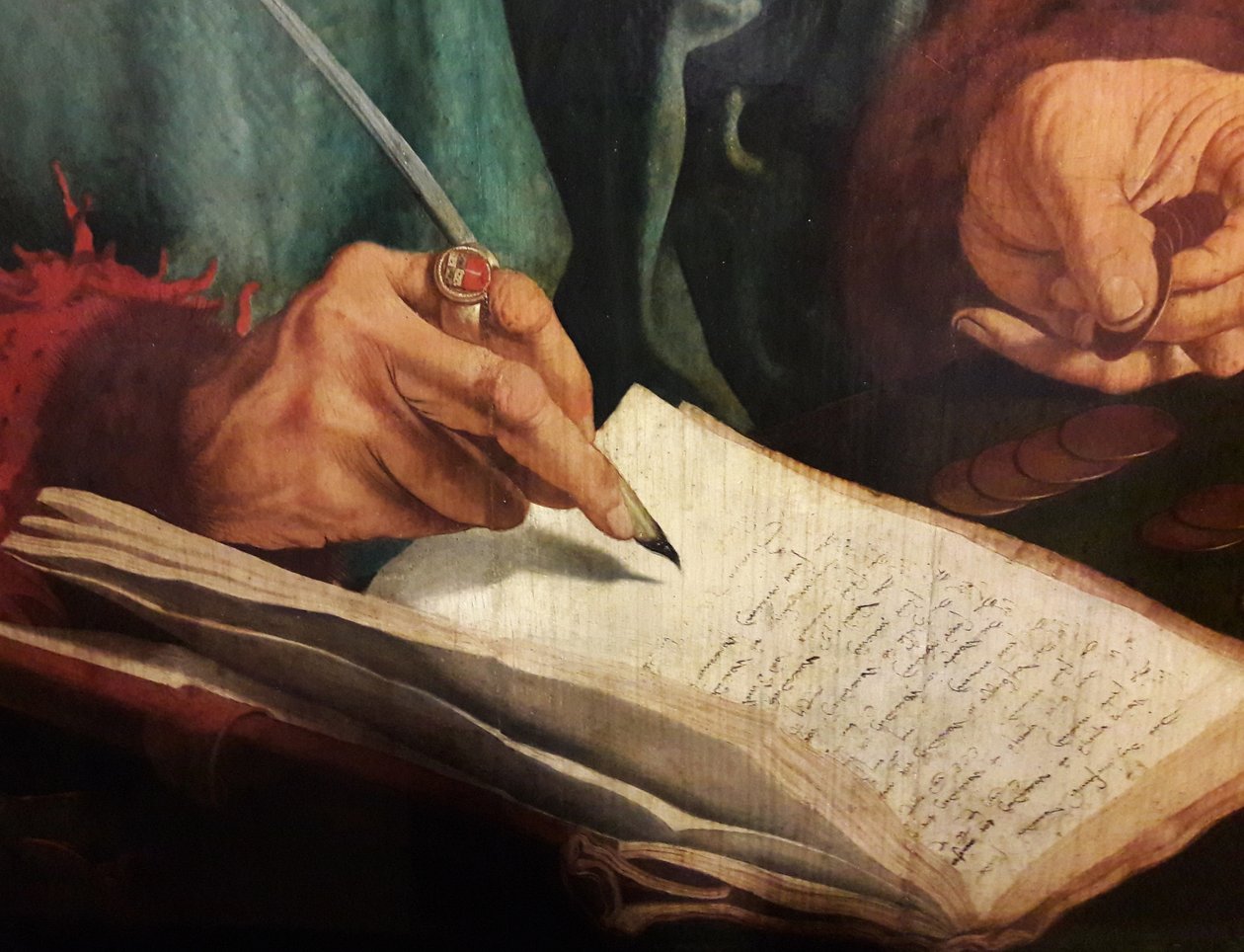 Dois coletores de impostos de Marinus van Roejmerswaelen