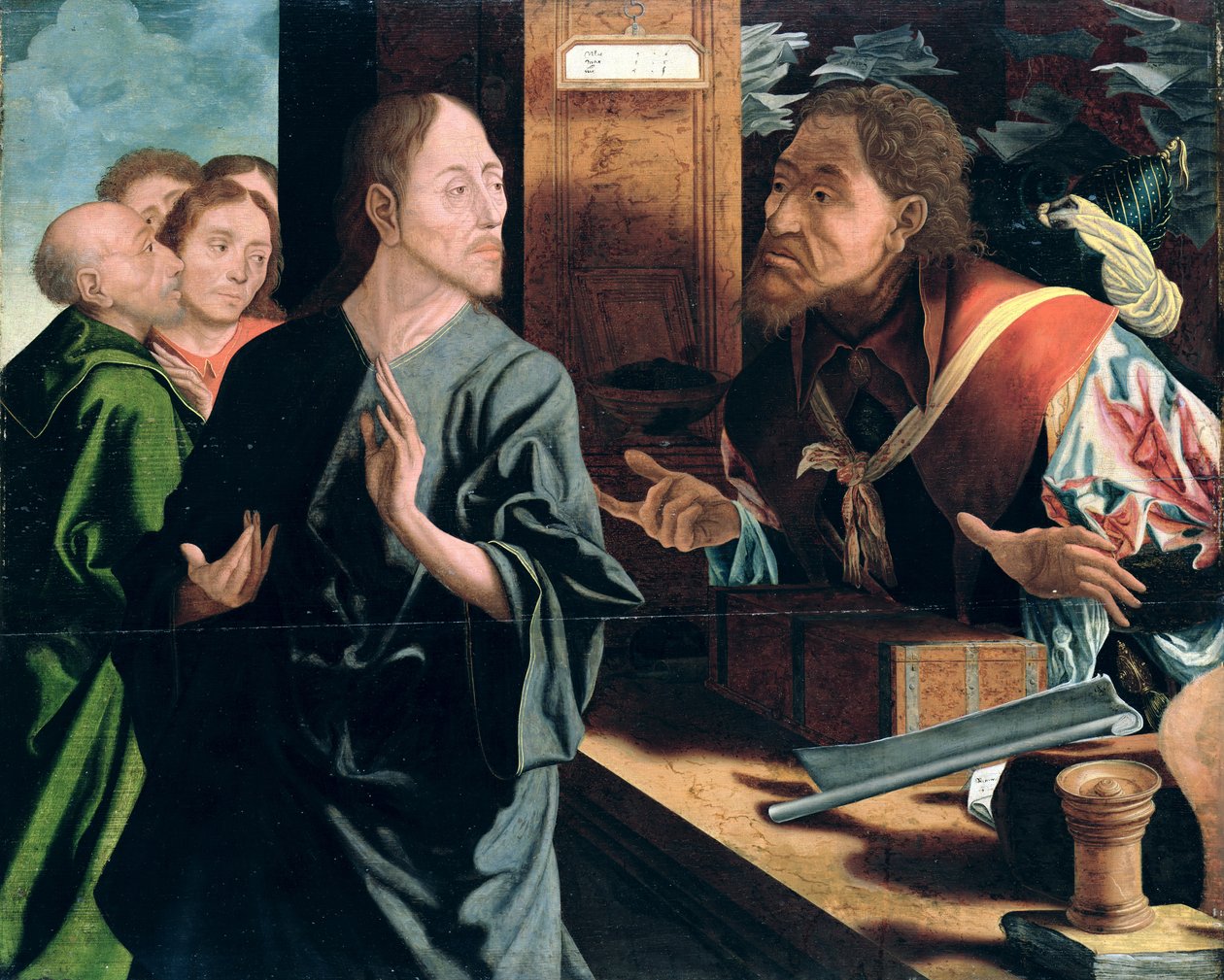 Chamado de São Mateus de Marinus van Roejmerswaelen