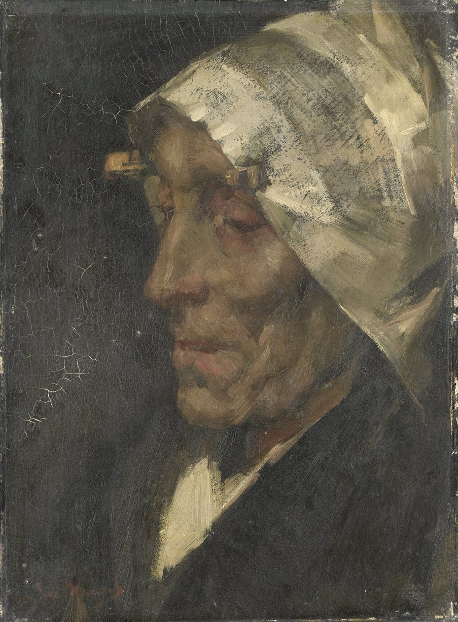 Mulher do pescador de Marinus van der Maarel