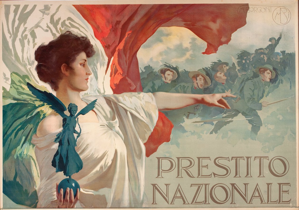 Empréstimo Nacional, 1917. de Mario Borgoni