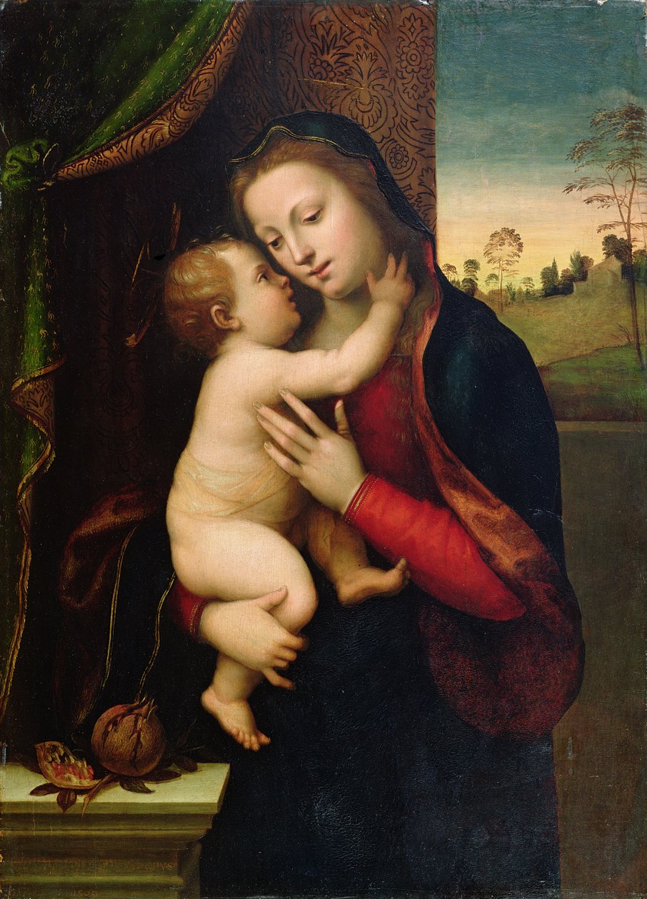 Madonna e Criança, de Mariotto Albertinelli