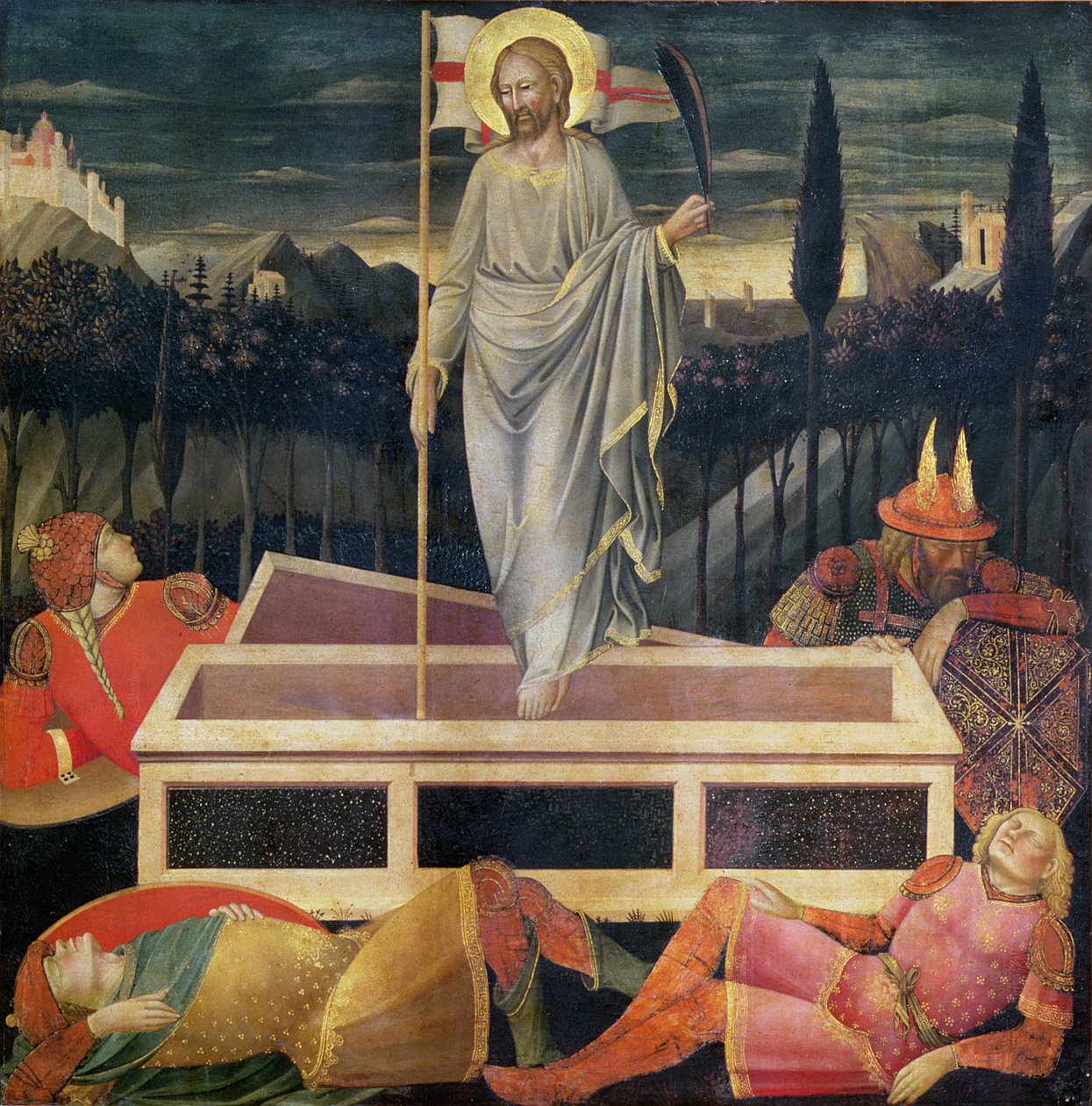 A ressurreição de Cristo de Mariotto di Cristofano