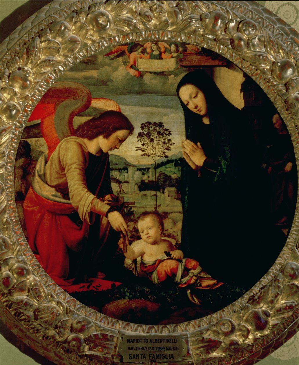 A Sagrada Família de Mariotto Albertinelli