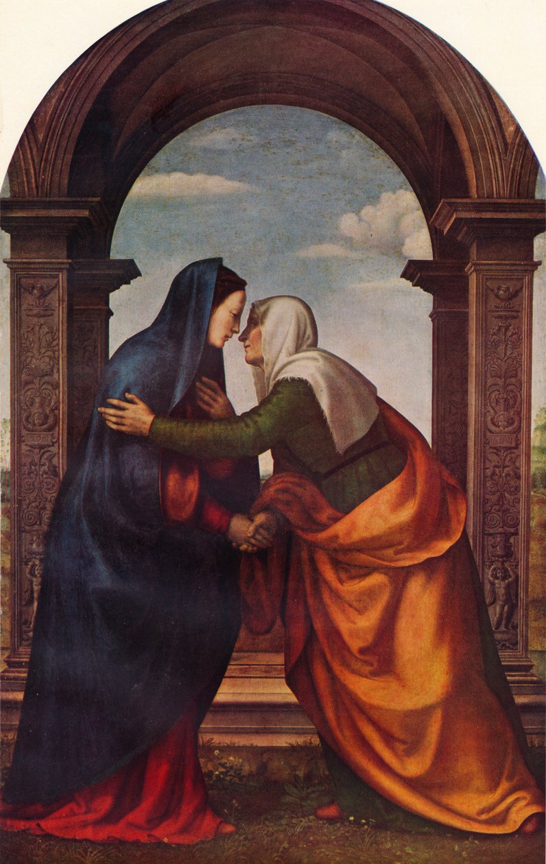 A Visitação, 1503, 1938 de Mariotto di Bigio di Bindo Albertinelli