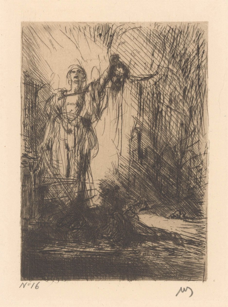 Executor com a cabeça cortada de Marius Bauer (signed by artist)