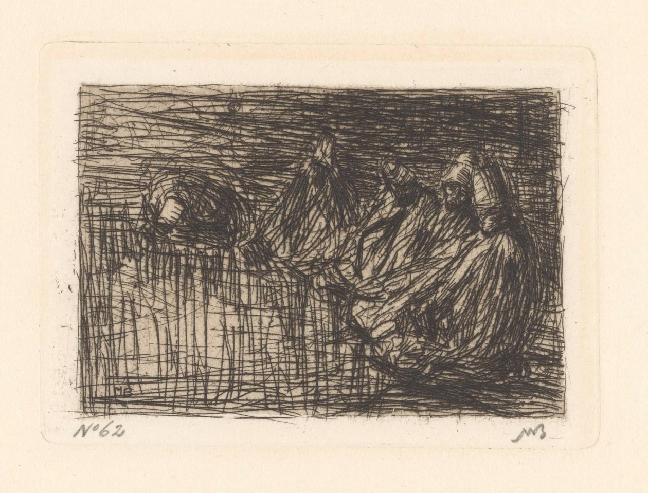 Dervixes de Marius Bauer (signed by artist)