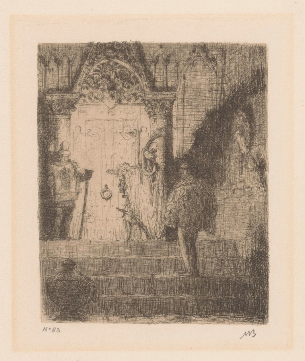 Porta mágica de Marius Bauer (signed by artist)