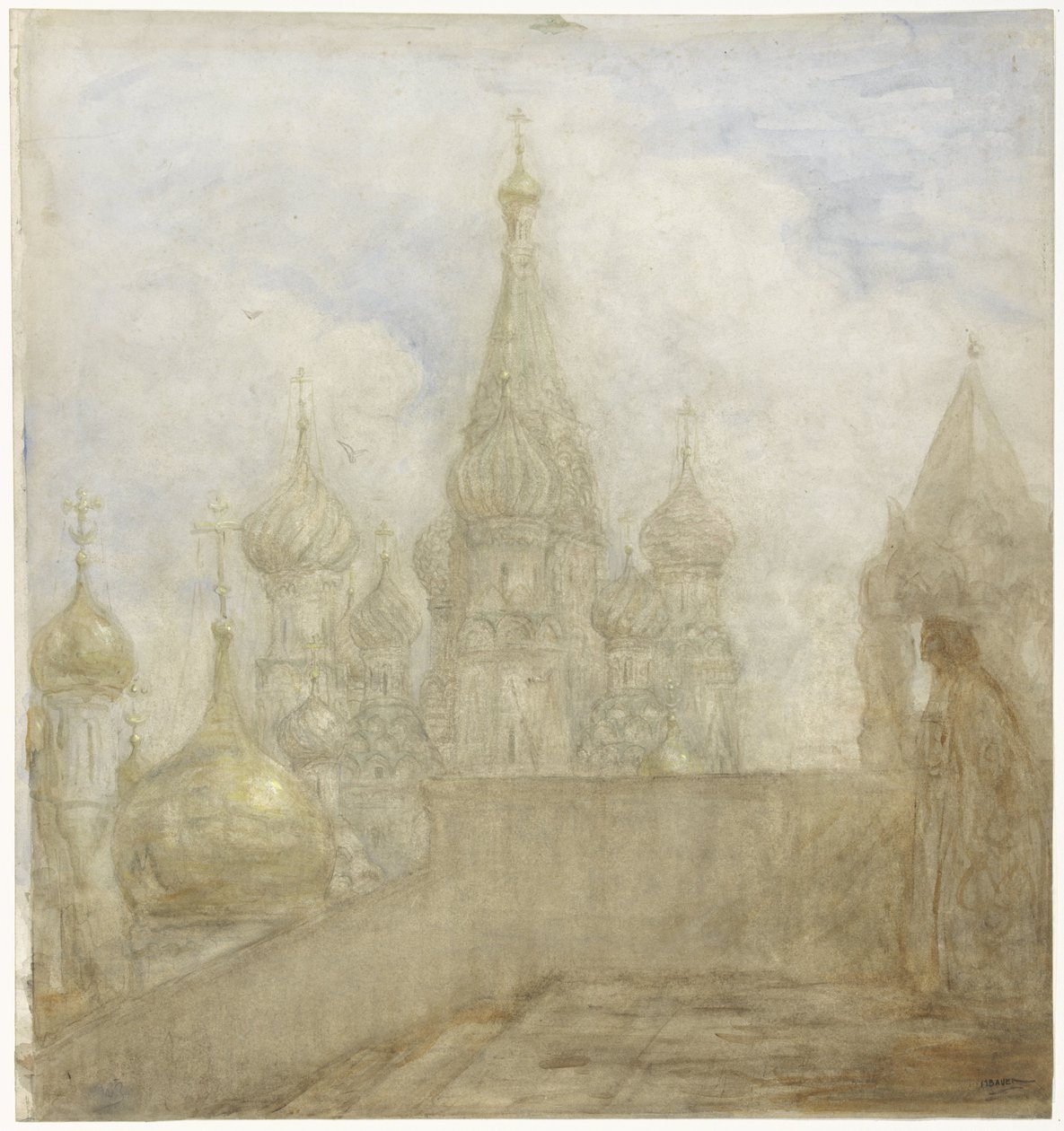 Catedral de São Basílio em Moscovo de Marius Bauer