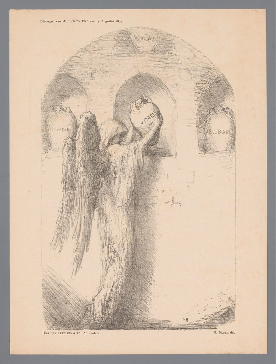 Após a morte de Jacob Maris de Marius Bauer