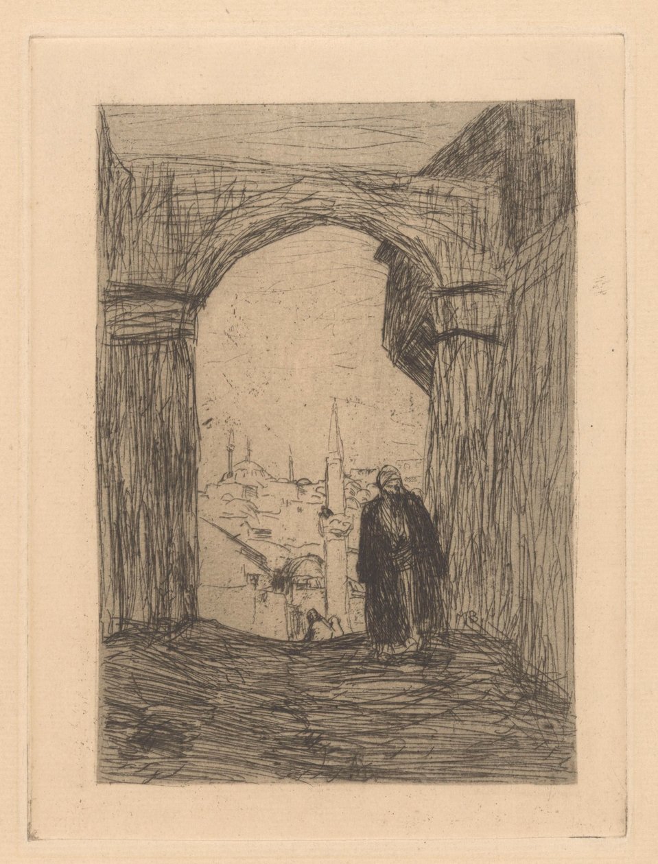 Porta em Constantinopla de Marius Bauer