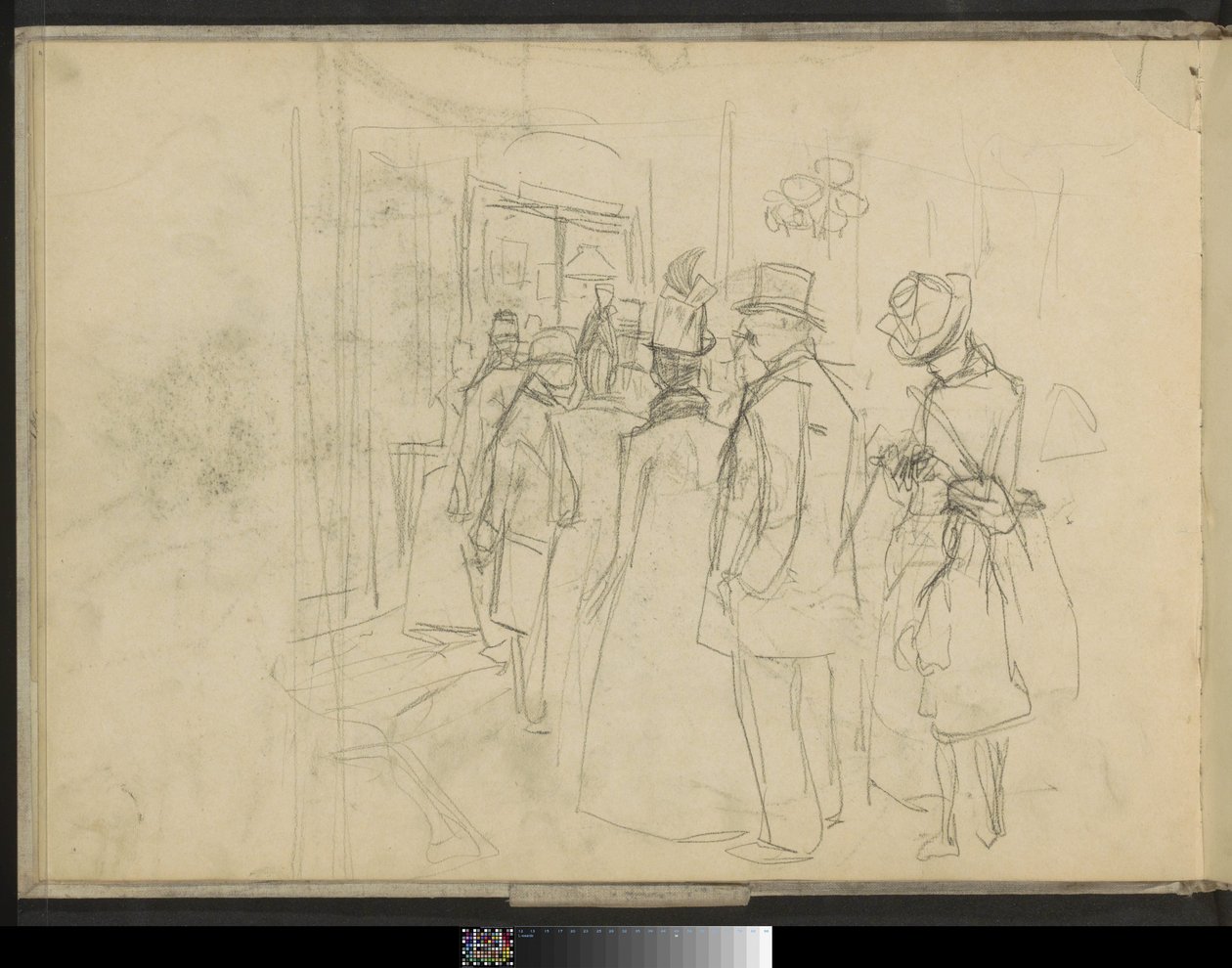Fila de figuras de Marius Bauer