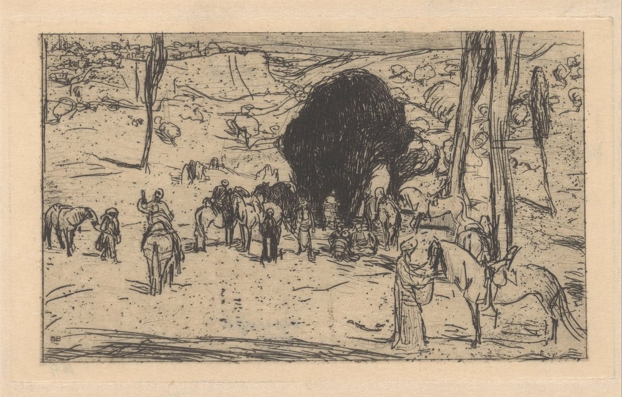 equestre de Marius Bauer