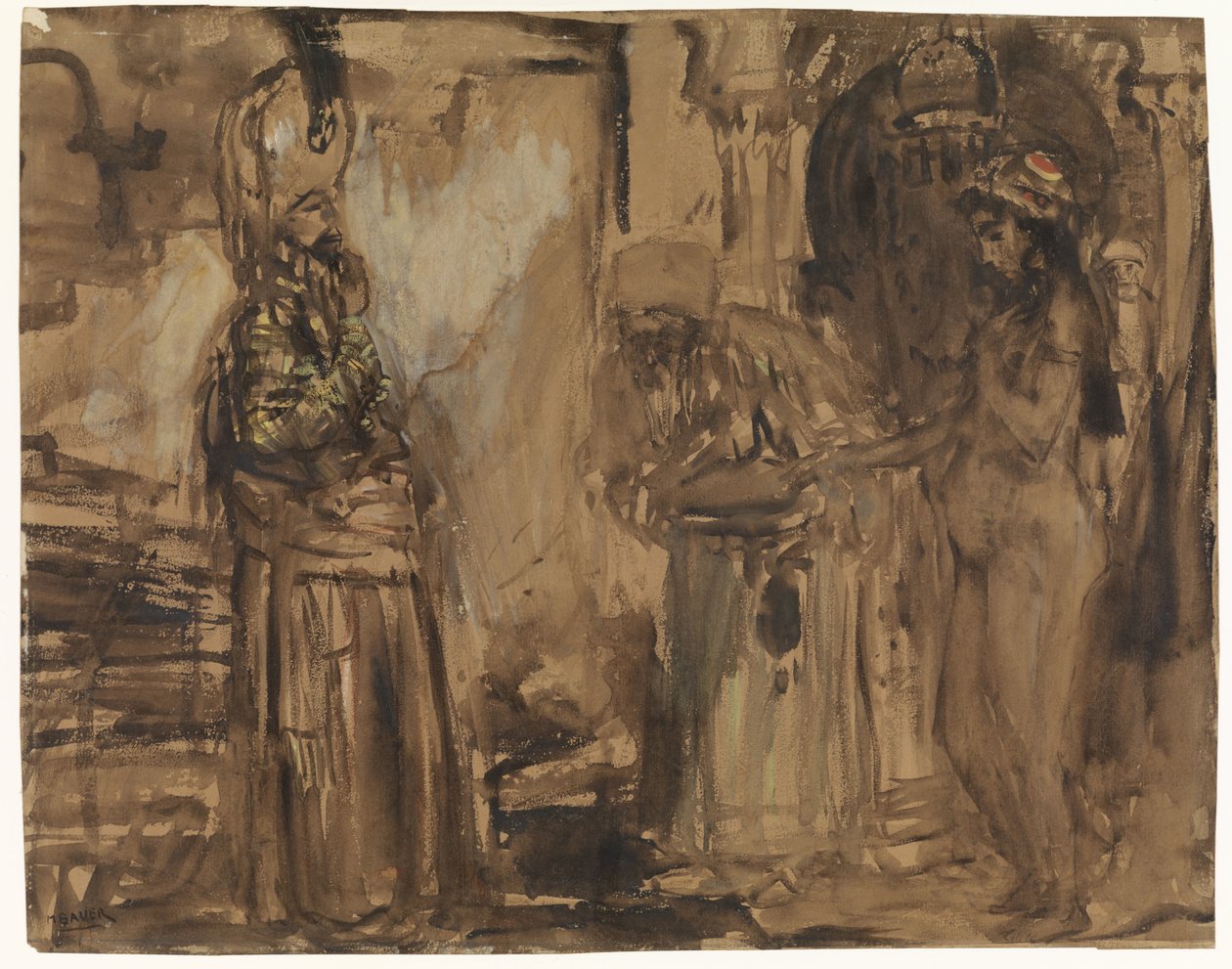 Comerciante de escravos de Marius Bauer