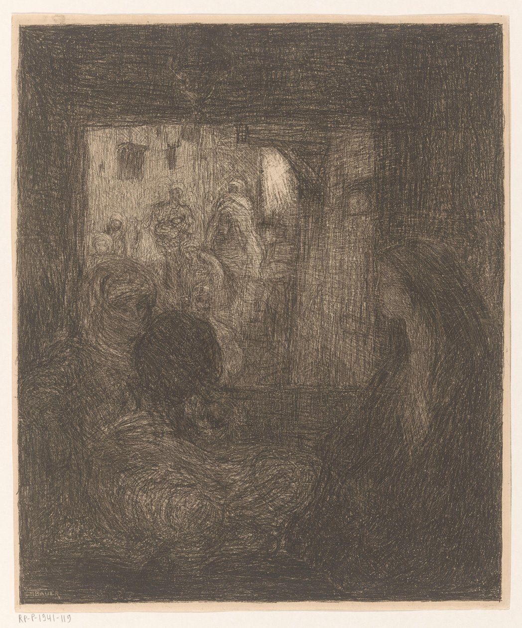 Duas mulheres veladas de Marius Bauer