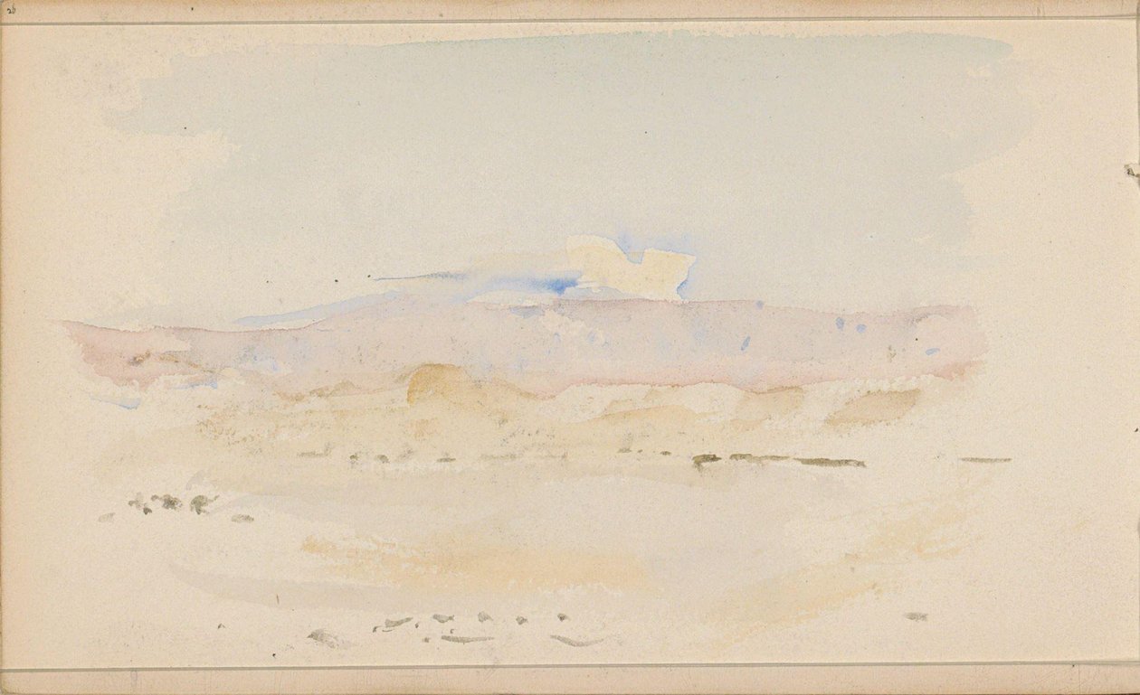 Paisagem desértica com montanhas de Marius Bauer