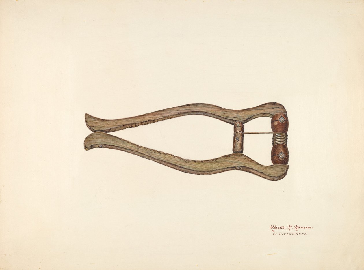 Bootjack, c. 1938. de Marius Hansen