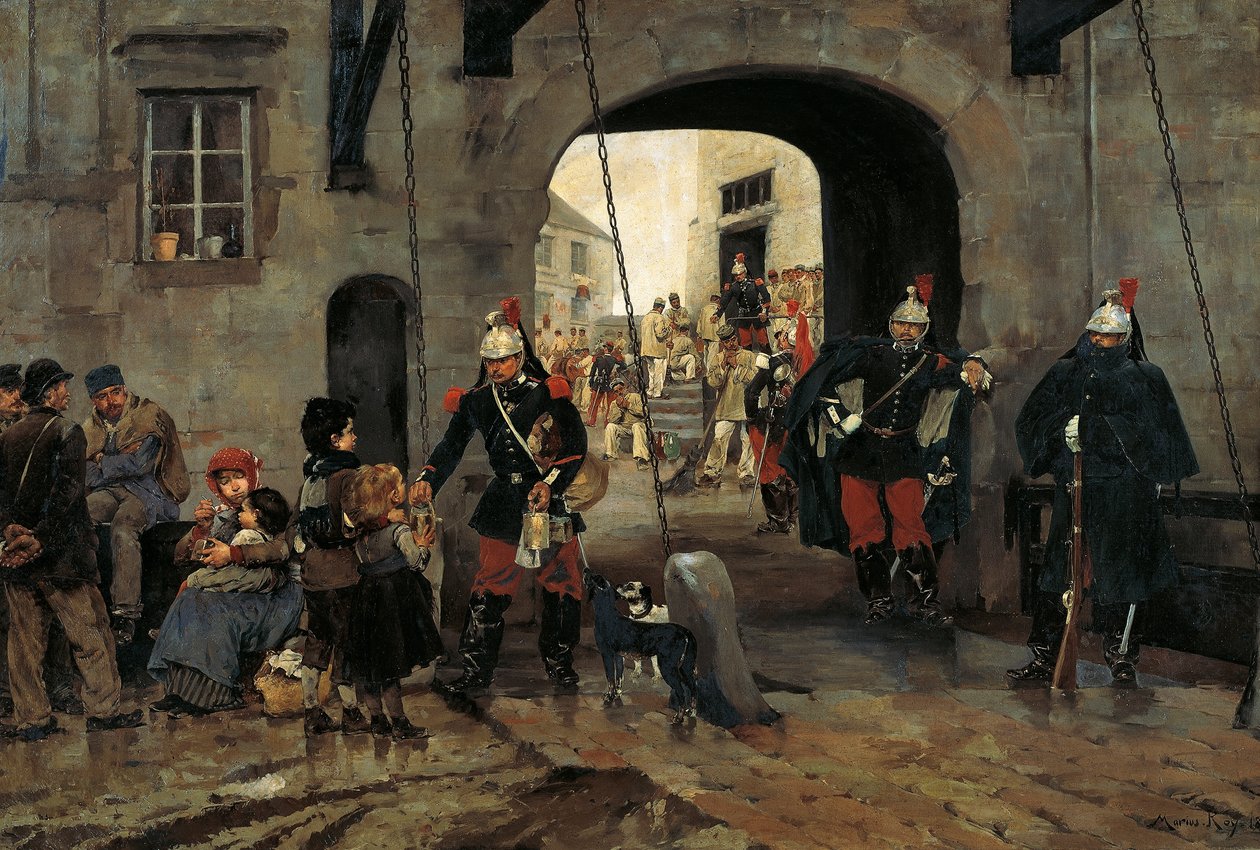 Pobres em Paris de Marius Roy