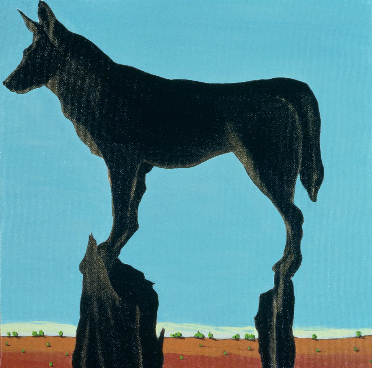 A Chestertown Moment (Low Tide), 1999 (acrílico sobre tela) de Marjorie Weiss