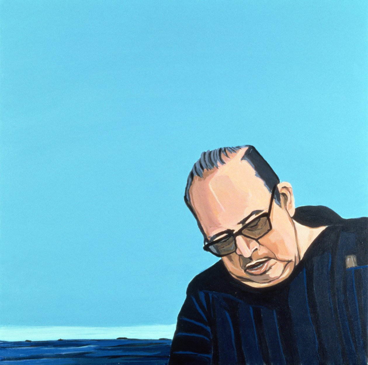 Retrato cubano  7, 1996 (acrílico sobre tela) de Marjorie Weiss