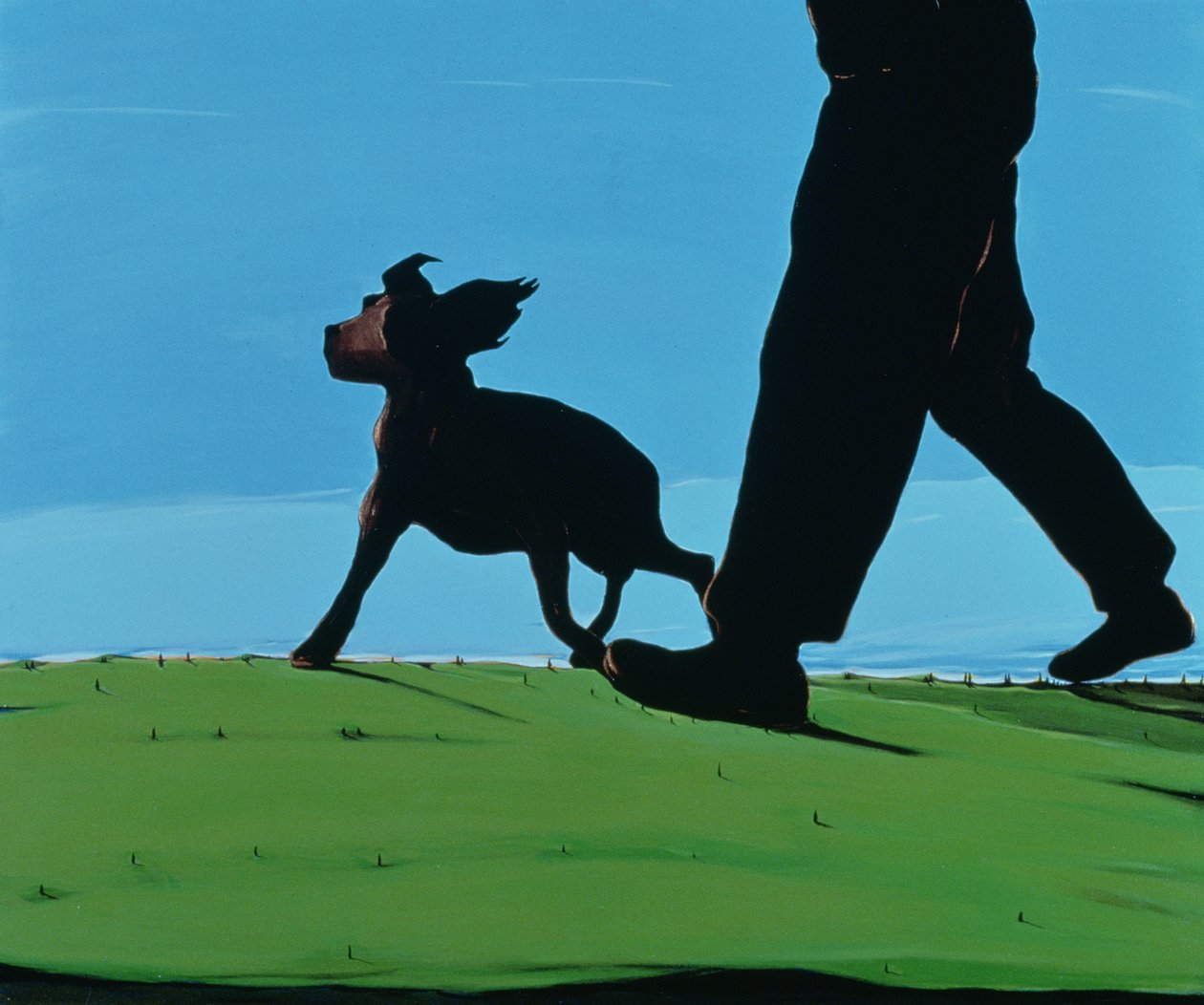 New Boys in Town, 1997 (acrílico sobre tela) de Marjorie Weiss