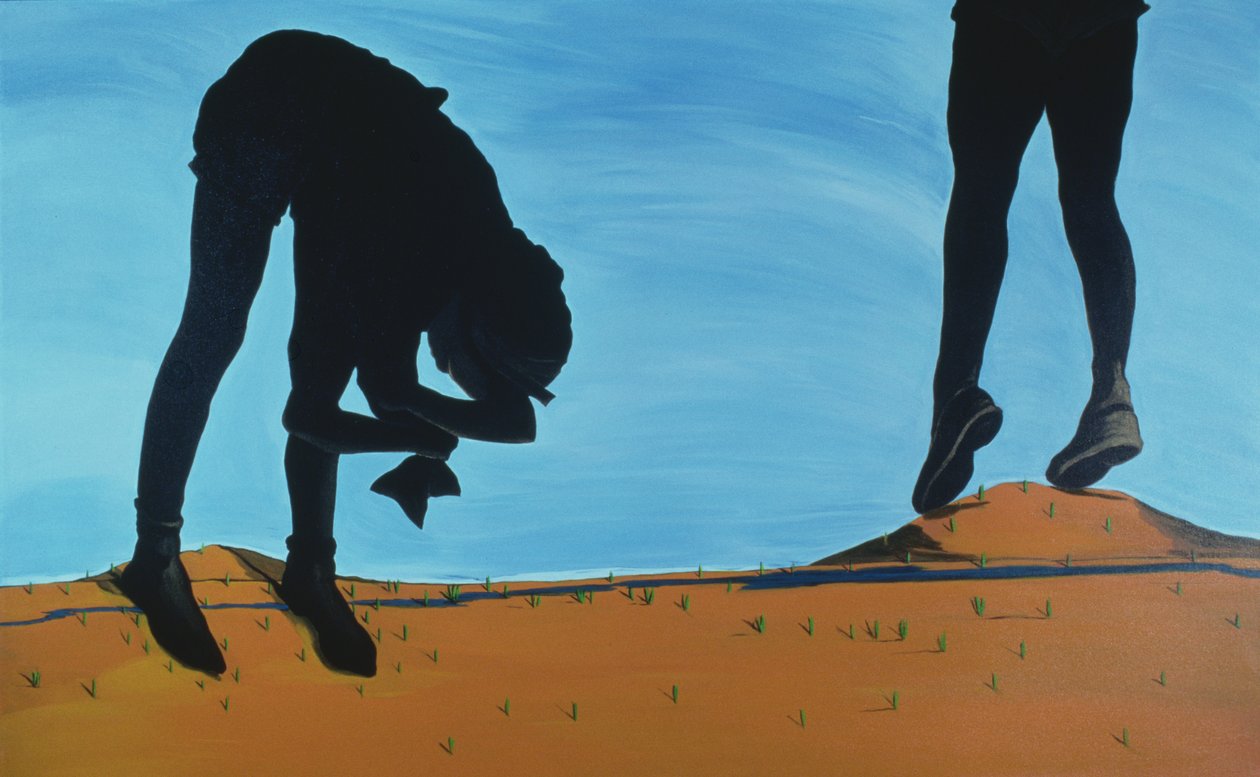 The Girl Guides, 1998 (acrílico sobre tela) de Marjorie Weiss