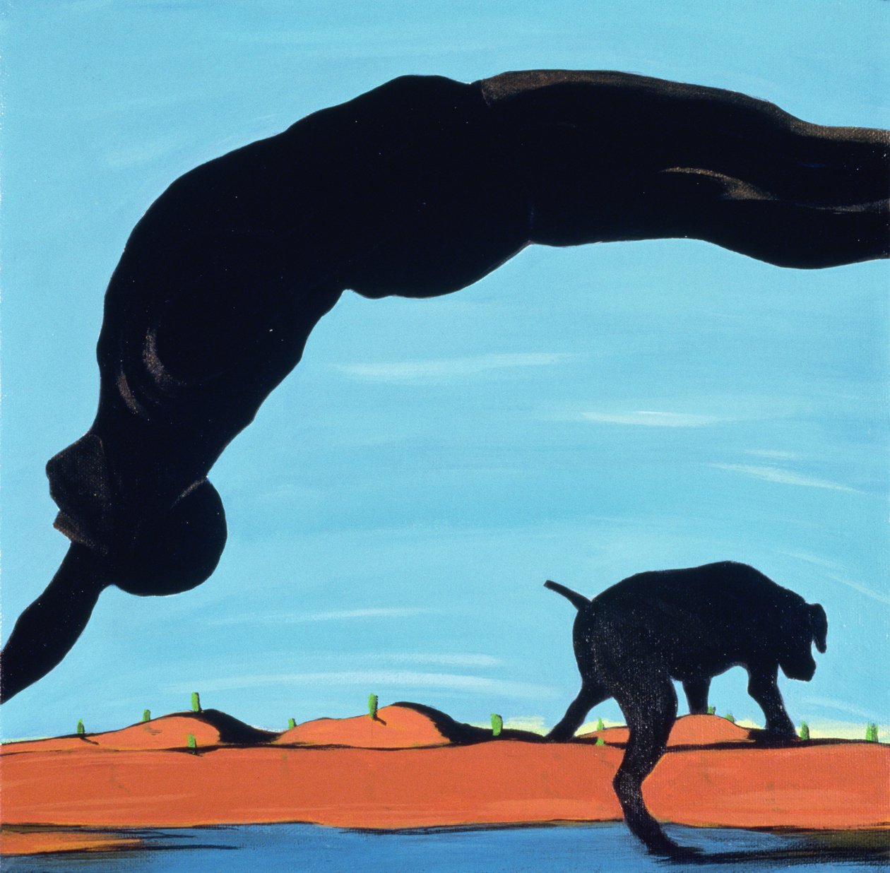 O Orgulho de Chestertown, 2000 (acrílico sobre tela) de Marjorie Weiss