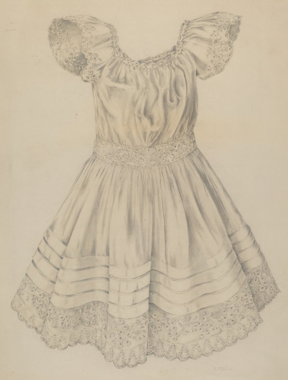 Vestido infantil de Marjorie McIntyre