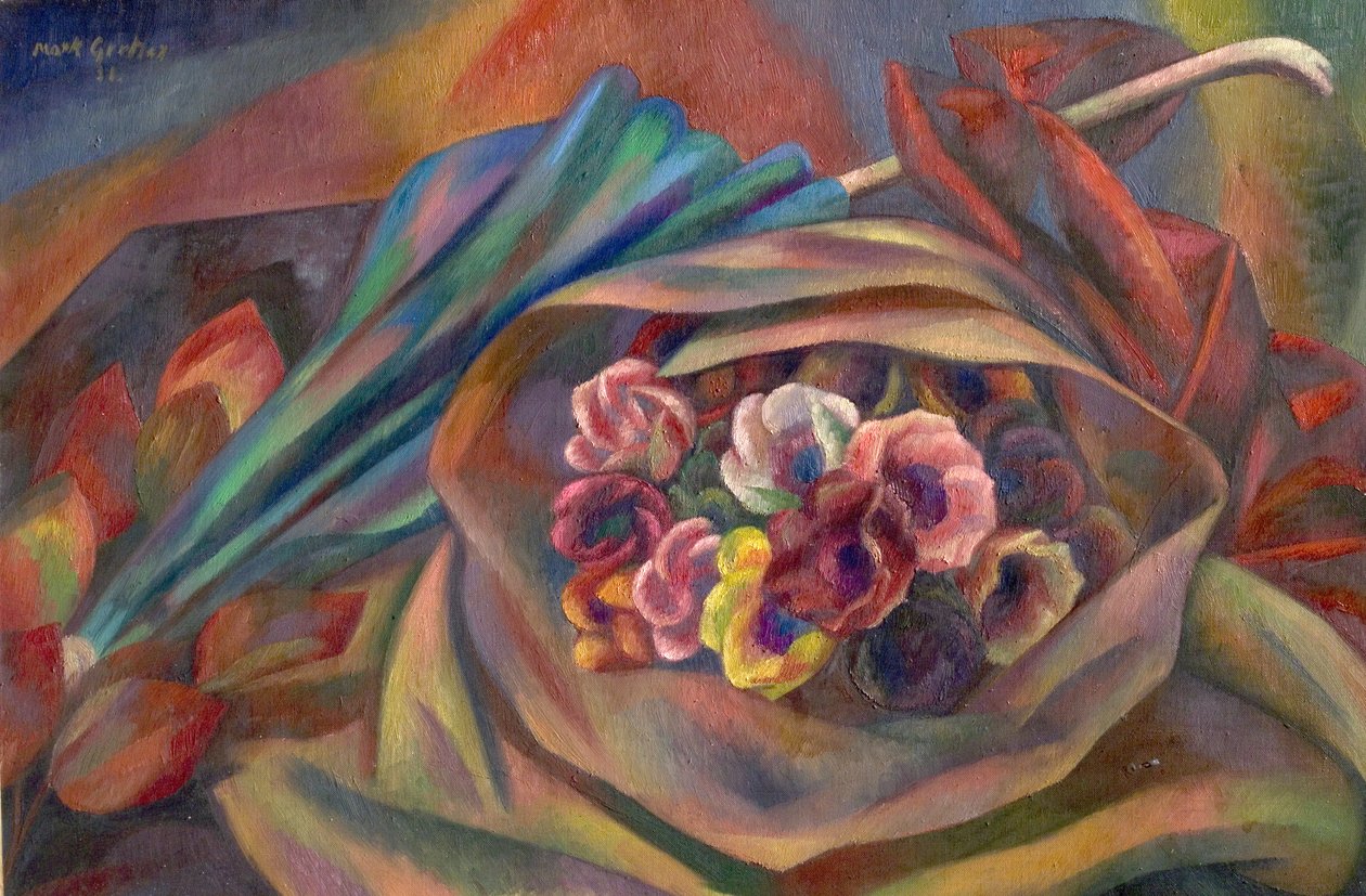 Bouquet e Sombrinha de Mark Gertler