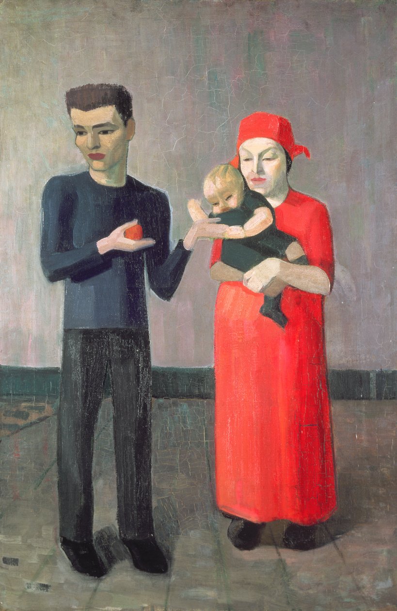 Grupo da Família, c.1908-13 de Mark Gertler