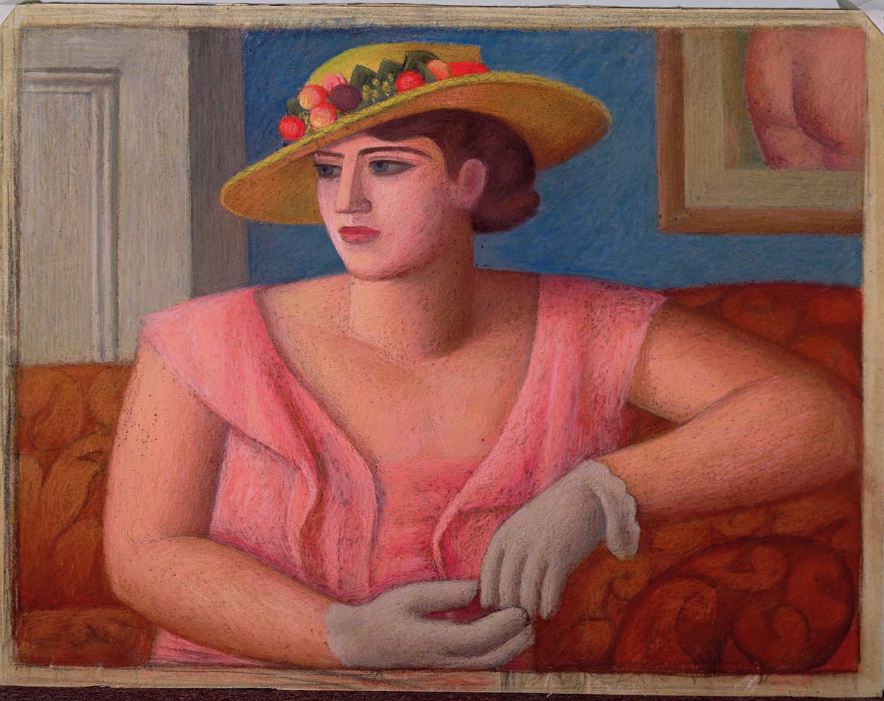 Retrato de Marjorie Gertler, 1933 de Mark Gertler