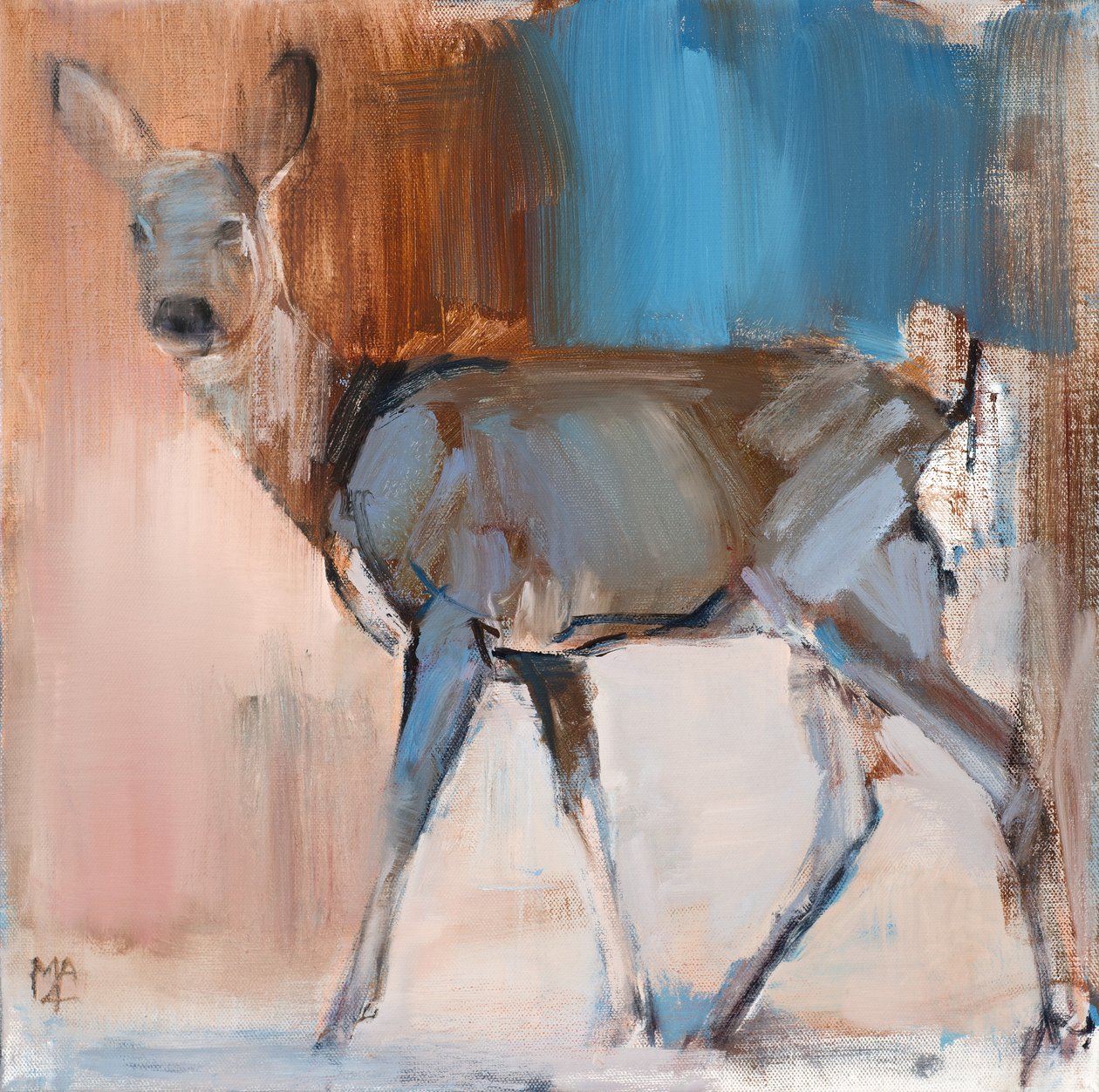 Faça um cervo, 2014, de Mark Adlington