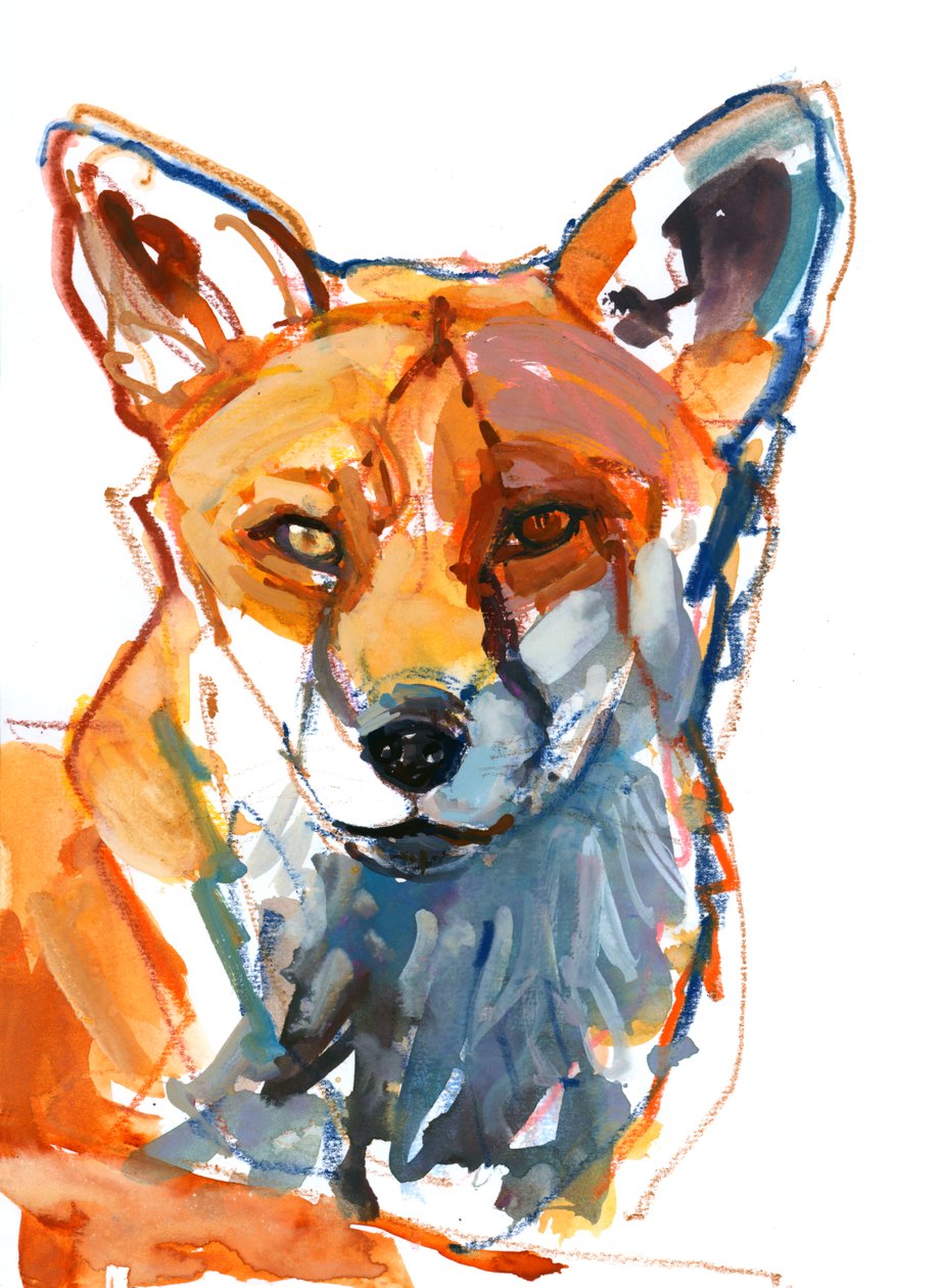 Raposa de cão, 2021 de Mark Adlington