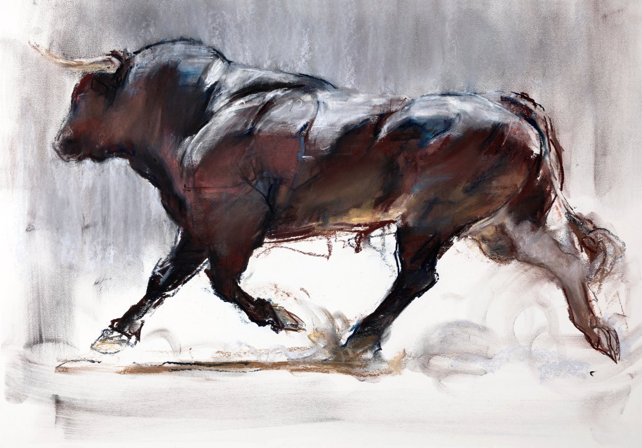 Running Bull, 2022 de Mark Adlington