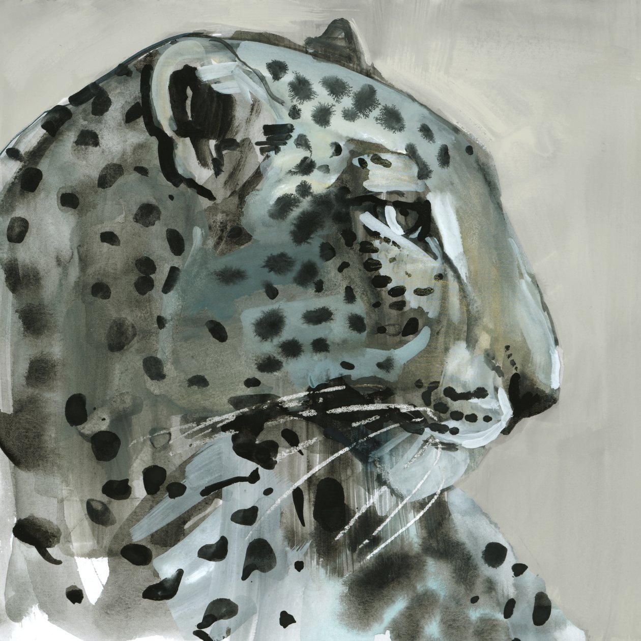 Sombra, 2015, (aguarela sobre papel) de Mark Adlington