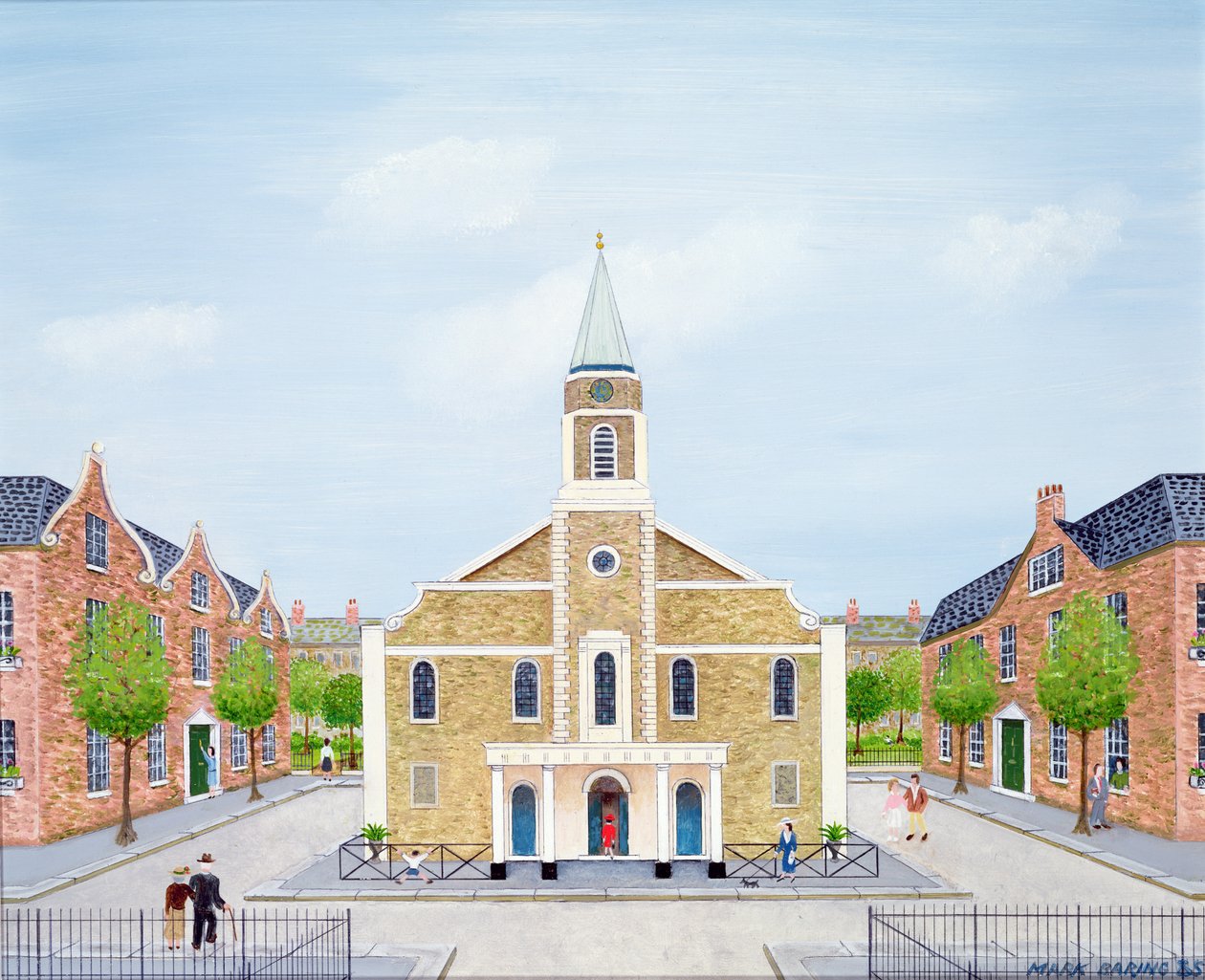 Grosvenor Chapel, Londres de Mark Baring