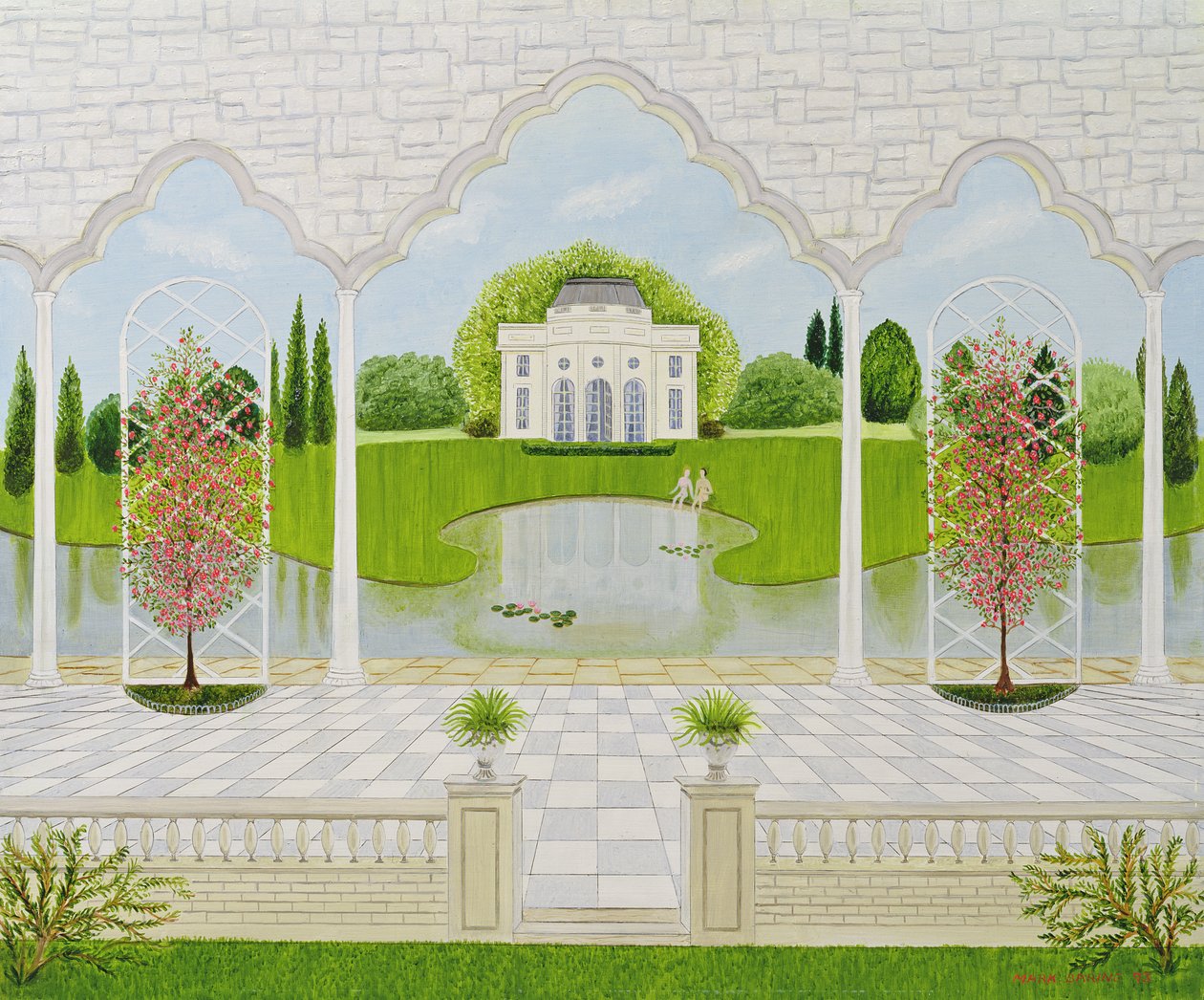 O Castelo Rosa de Mark Baring